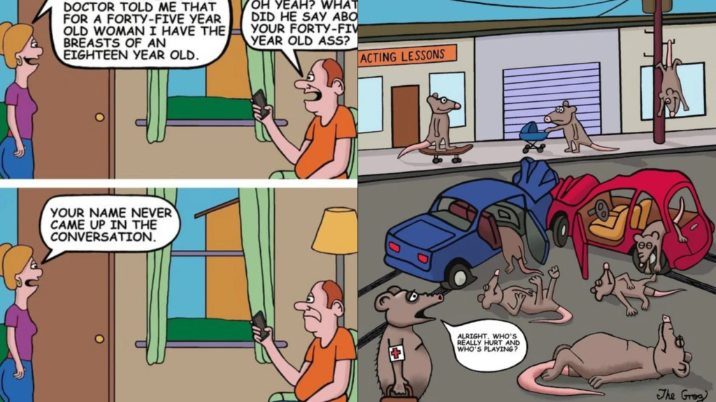20 Humor Comic Inspired by Actual Events