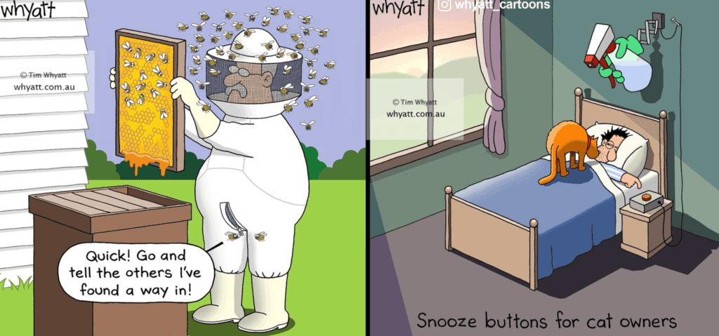 20 bizarre single-panel Whyatt cartoons that will have you laughing aloud