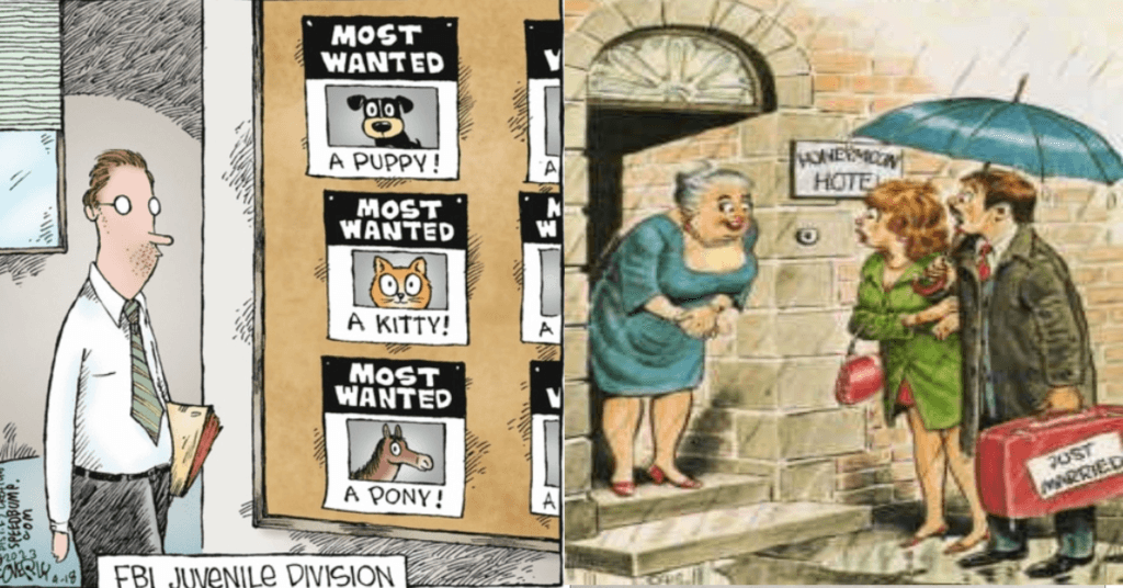These 20 Comics on a Laugh-Fired Journey!
