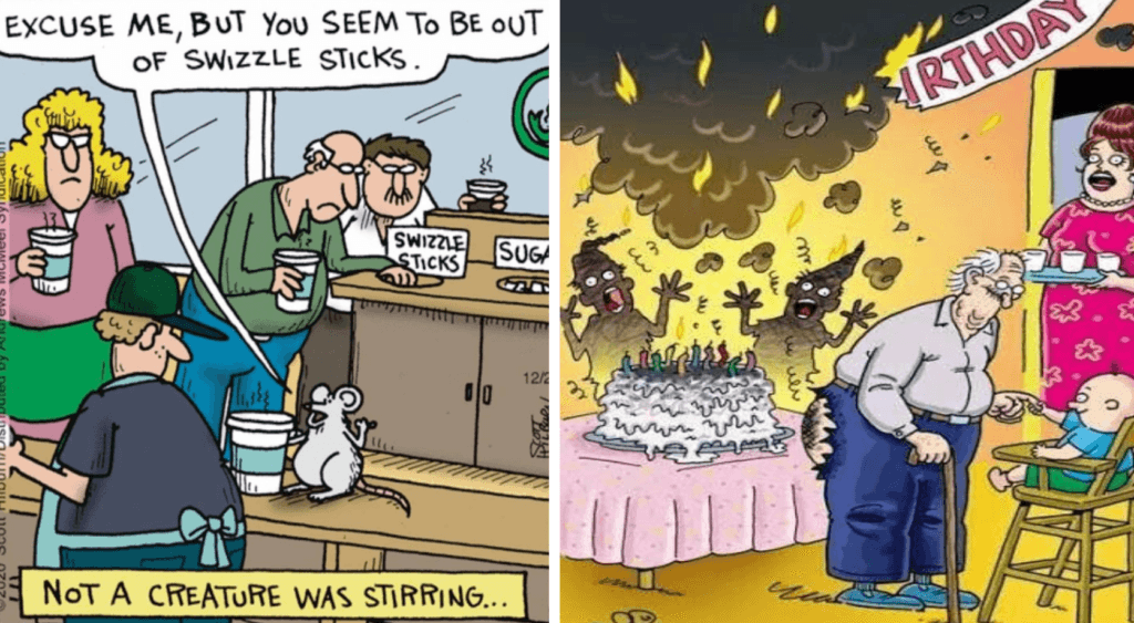 The 20 Single-Panel Comics of Scott Hilburn Make People Laugh
