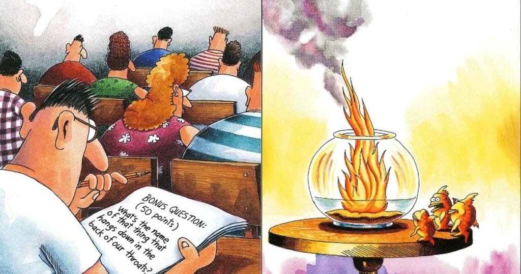 20 Unexpected Far Side Cartoons With Amazing Turns