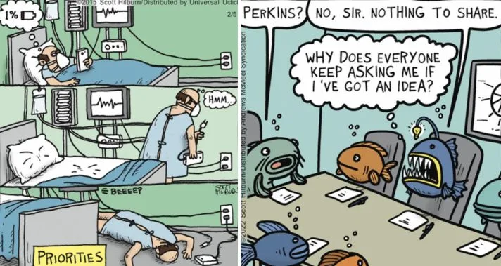 Single-Panel’s Author Scott Hilburn Sums Up Jokes In 20 Funny Cartoons