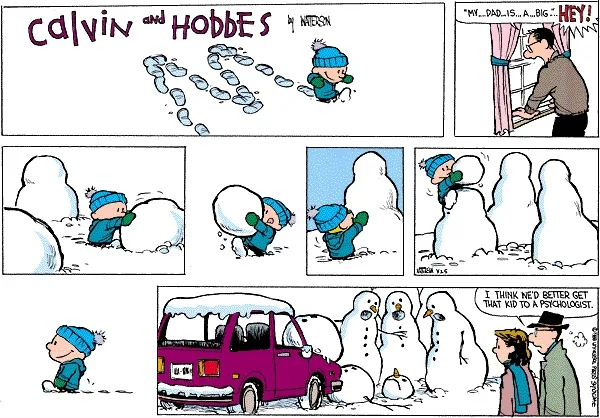 19 Calvin and Hobbes Comics That Funny Deal With Everyday Situations