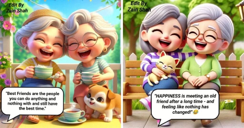 These 16 Middle Age Cartoons are the World of Happiness Humor