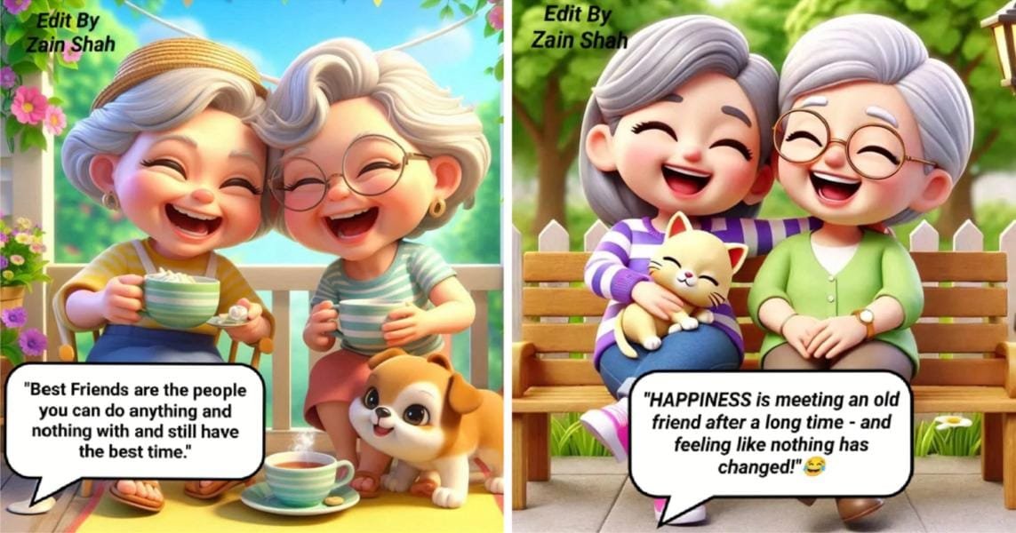 These 16 Middle Age Cartoons are the World of Happiness Humor