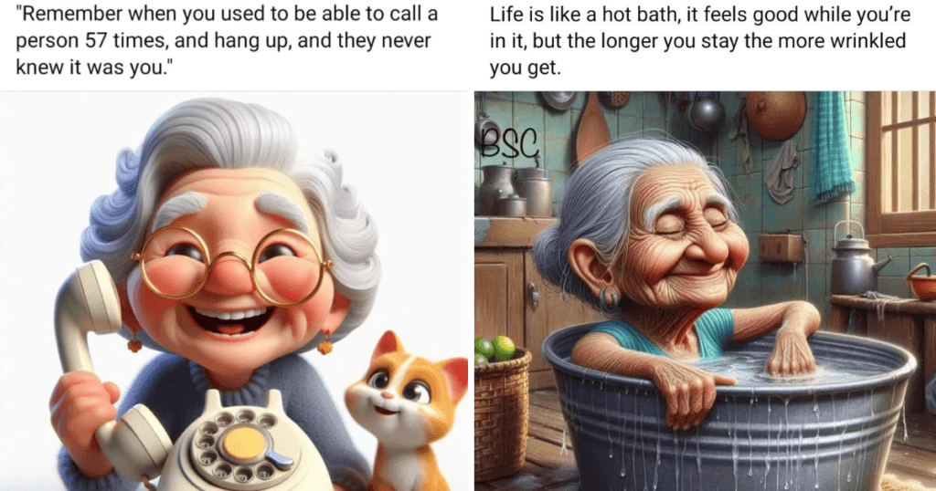 10+ Old Age Ladies Humor As Shared In This Online Group