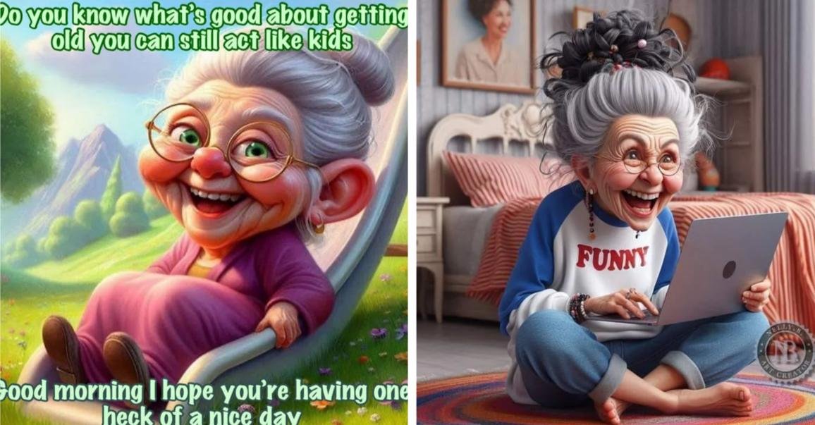 20 Humorous Old Age Photos To Brighten Your Day