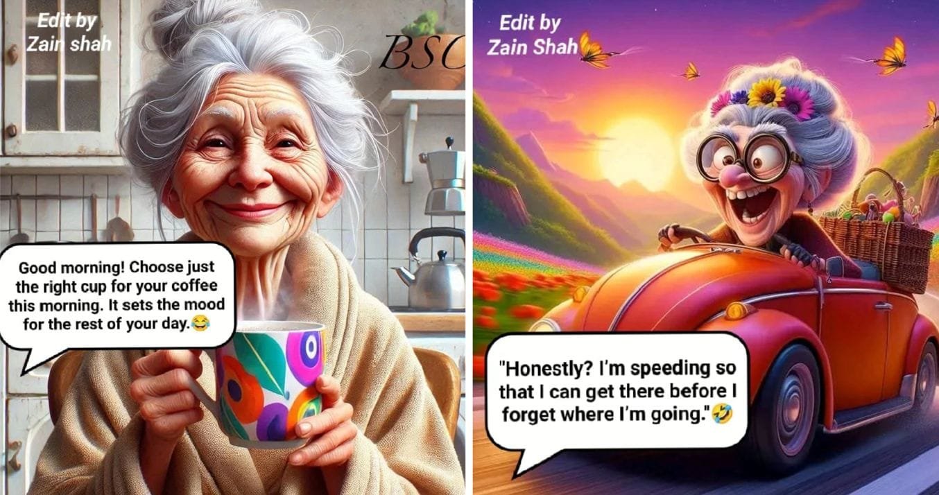Here are 20+ comics about elderly women to make your day happier