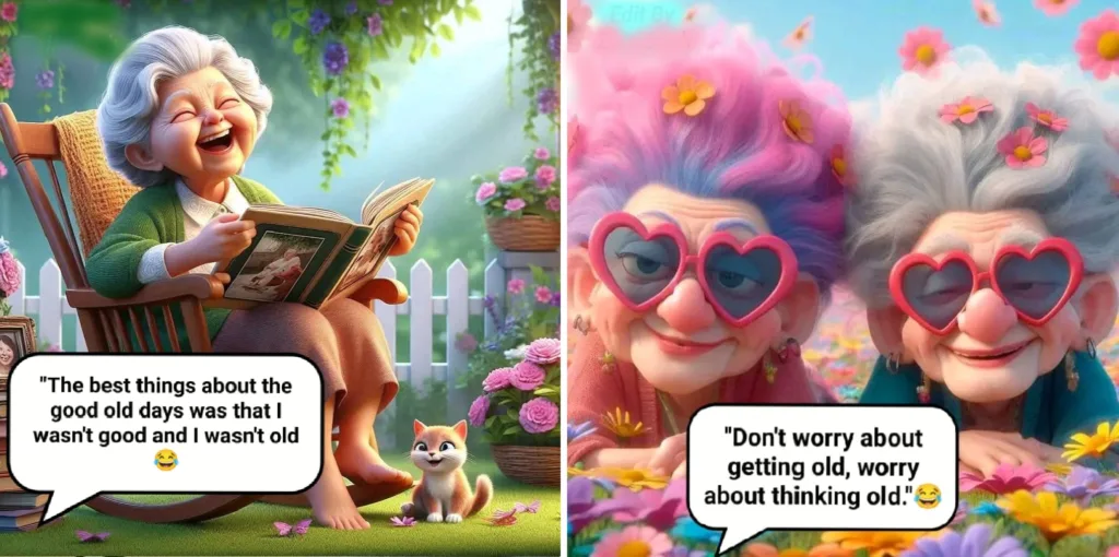 20 Funny Quotes About Old Women That Will Make You Laugh With Their Funny Puns