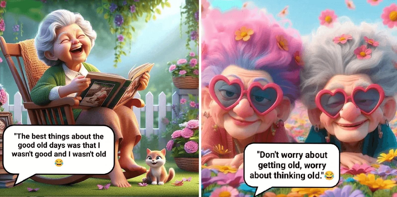 20 Funny Quotes About Old Women That Will Make You Laugh With Their Funny Puns