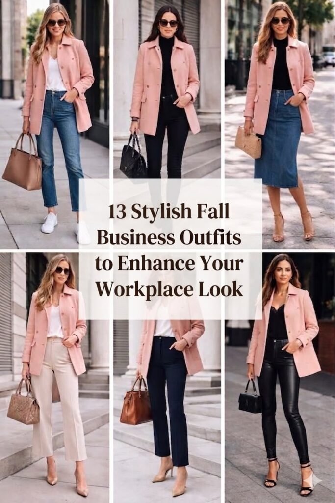 13 Stylish Fall Business Outfits to Enhance Your Workplace Look